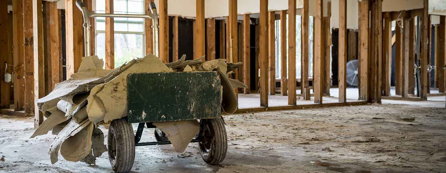 Water Damage Demolition