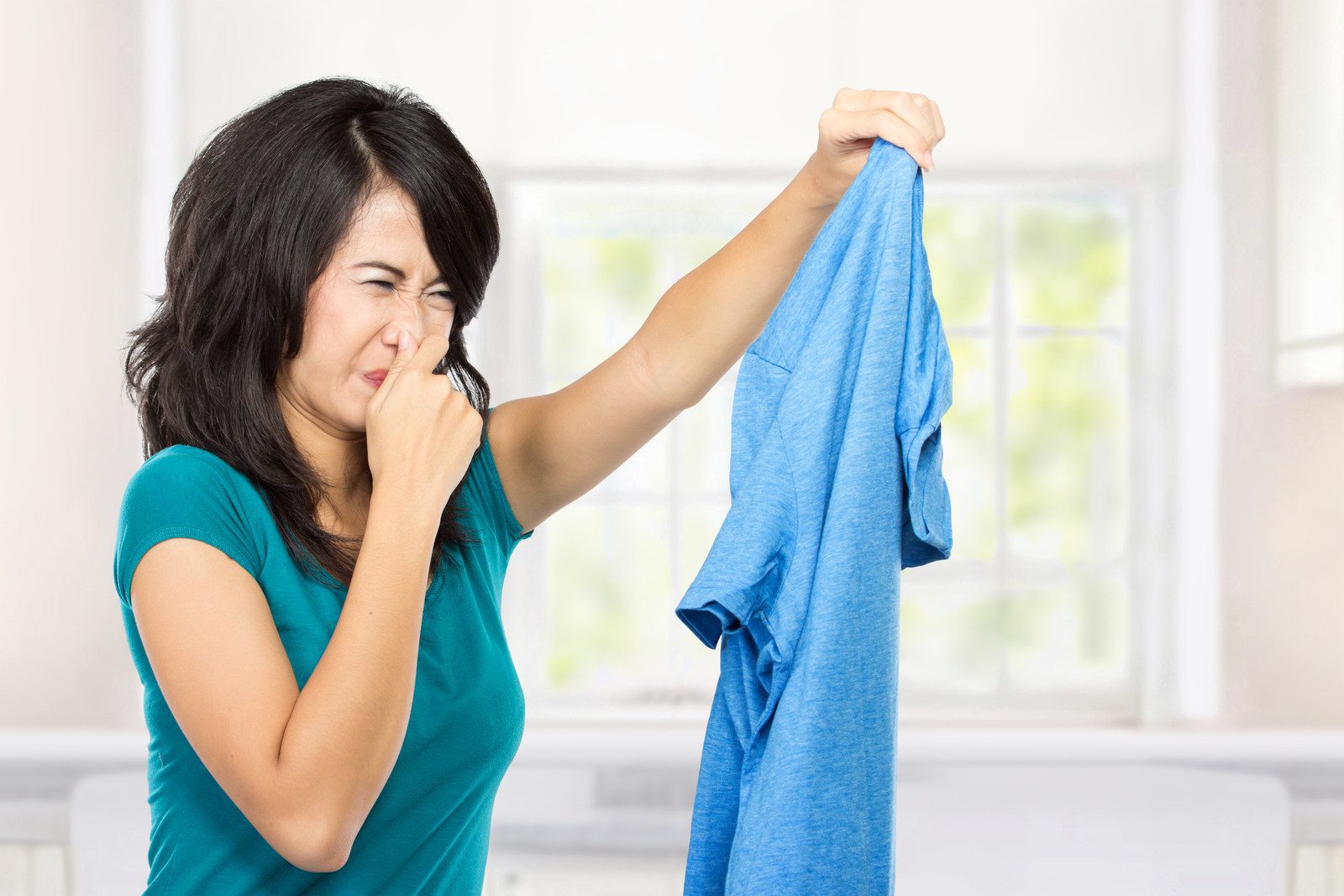 Laundry odor elimination is easy.